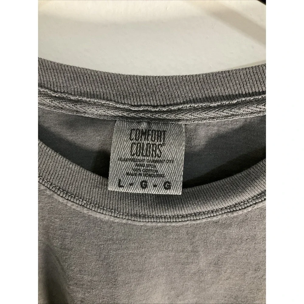 Southern Trend Shirt Womens Large Pig Graphic Pumpkin Spice Gray Long Sleeve - Picture 4 of 5